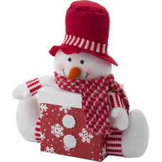 PELUCHE CAJA MUÑECO NIEVE